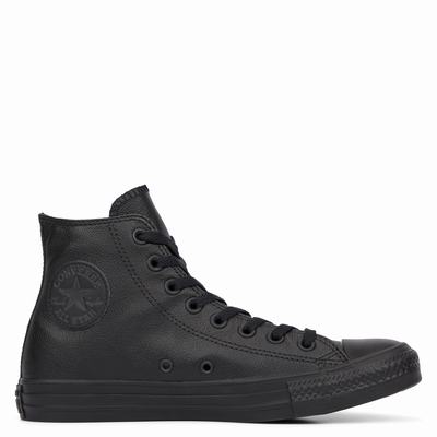 Férfi Converse Chuck Taylor All Star Mono Leather Magasszárú Cipő CO2450813 Fekete